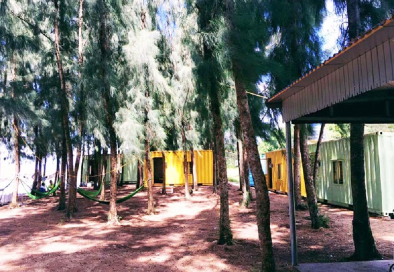 Homestay Container - đảo Cái Chiên - Hải Hà